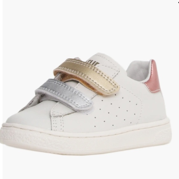 NWT NATURINO HASSELT Sneaker in White-Silver-Platinum - Picture 2 of 16